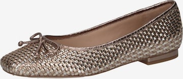 Ballerina di PETER KAISER in oro: frontale