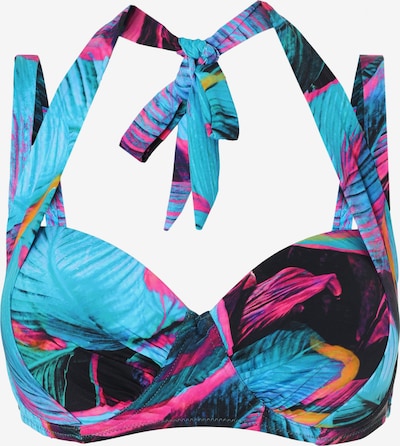 Bikinio viršutinė dalis 'DORIA' iš TATUUM, spalva – turkio spalva / mišrios spalvos, Prekių apžvalga