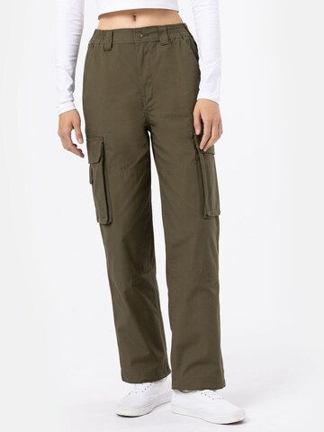 Regular Pantalon cargo 'HOOPER BAY' DICKIES en vert : devant