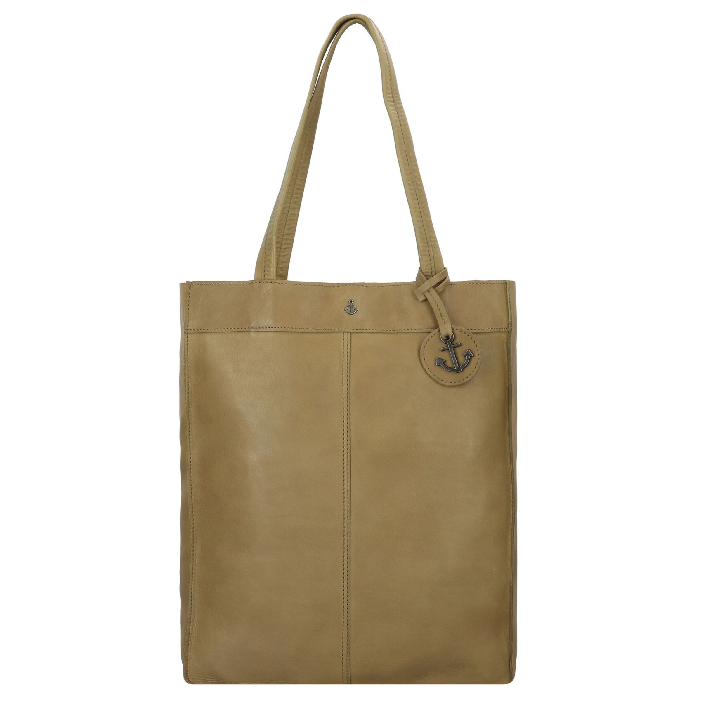 Harbour 2nd Shopper 'Anchor Love Elbe 1' in Green: front