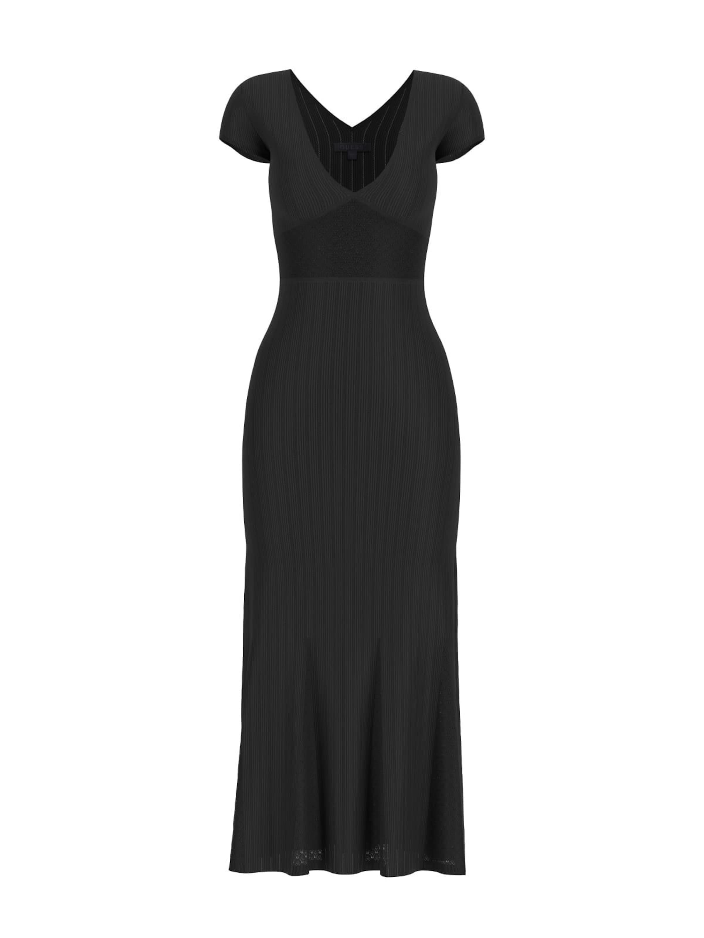 GUESS Avondjurk in Zwart: voorkant