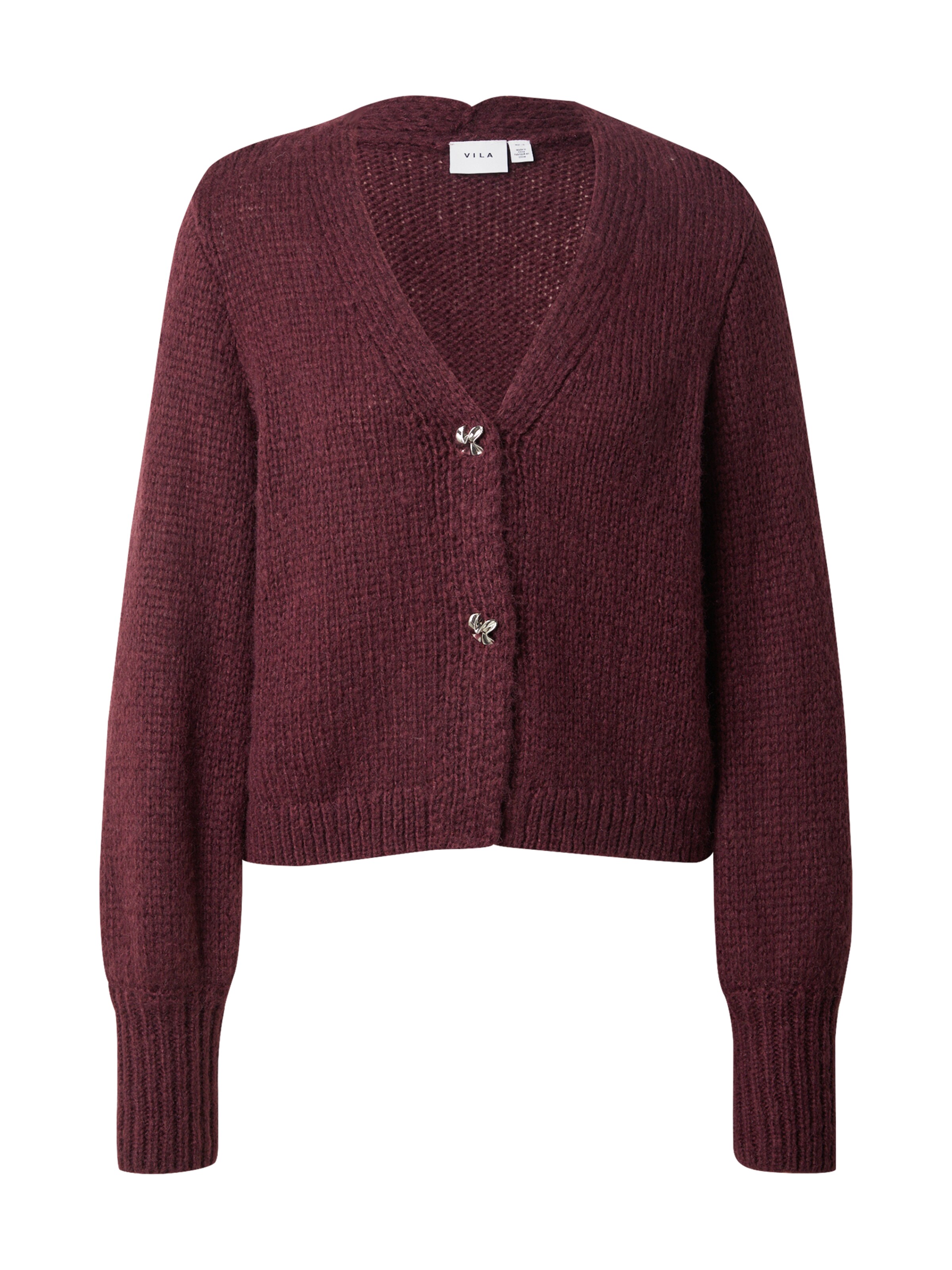 VILA Kardigan 'VICHOCA' – fialová: přední strana