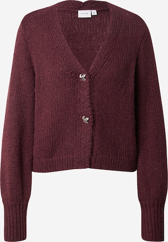 Cardigan 'VICHOCA' VILA en violet : devant