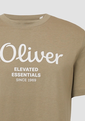 T-Shirt s.Oliver en vert