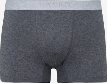 Hanro Boxershorts ' Cotton Essentials ' in Grijs