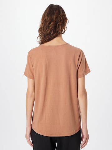 T-shirt fonctionnel 'Lizzy' Athlecia en marron