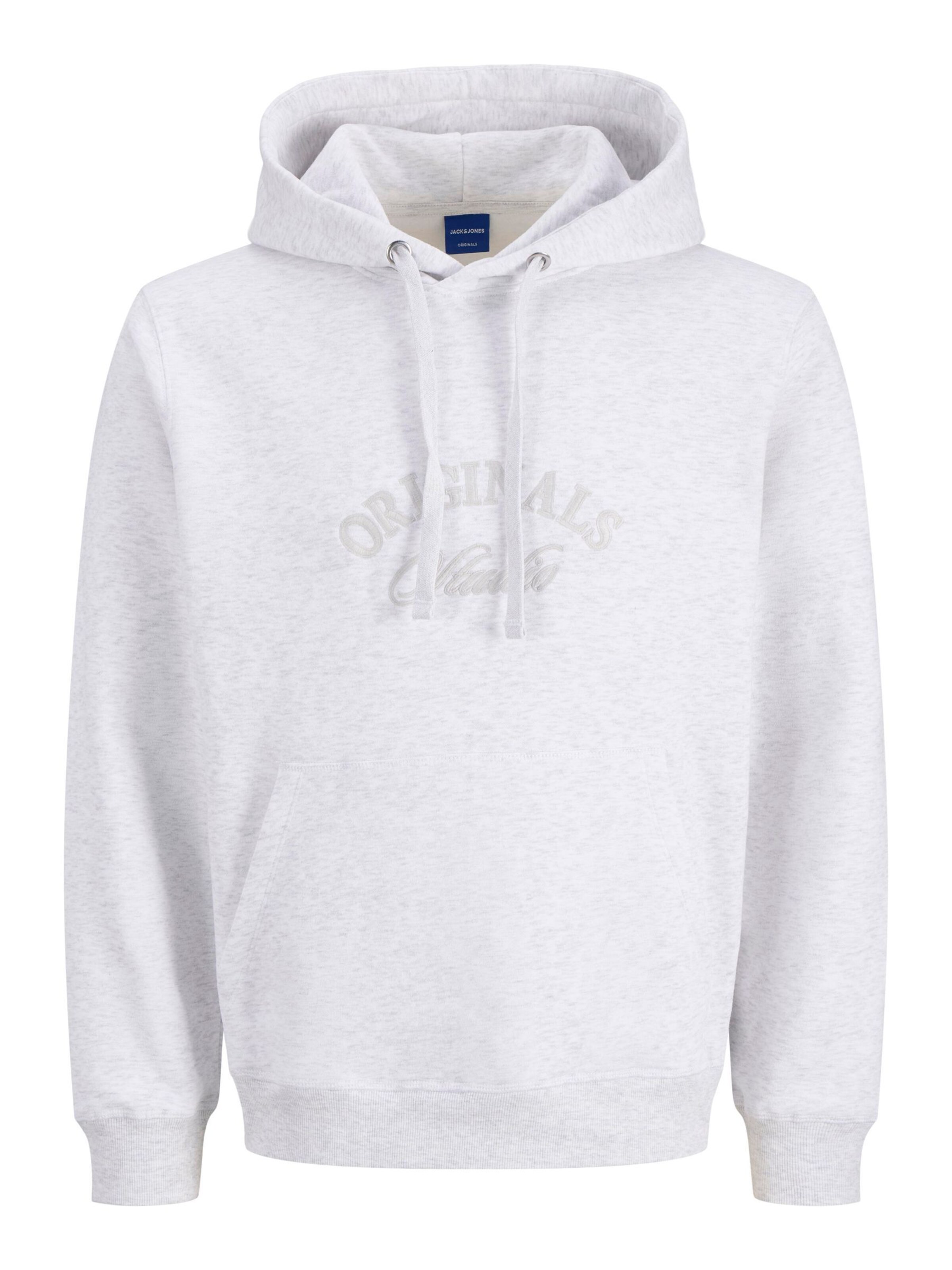 JACK & JONES Sweatshirt 'JORBLeecker' in Grey: front