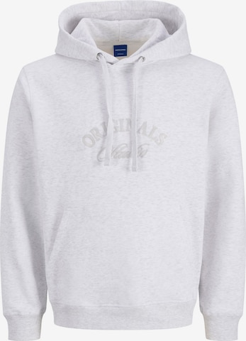 JACK & JONES Sweatshirt 'JORBLeecker' in Grey: front
