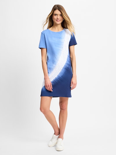 monari Dress in Light blue / Dark blue / White, Item view