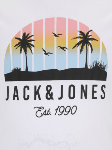 Jack & Jones PlusMajica 'JJPALM' - bijela boja