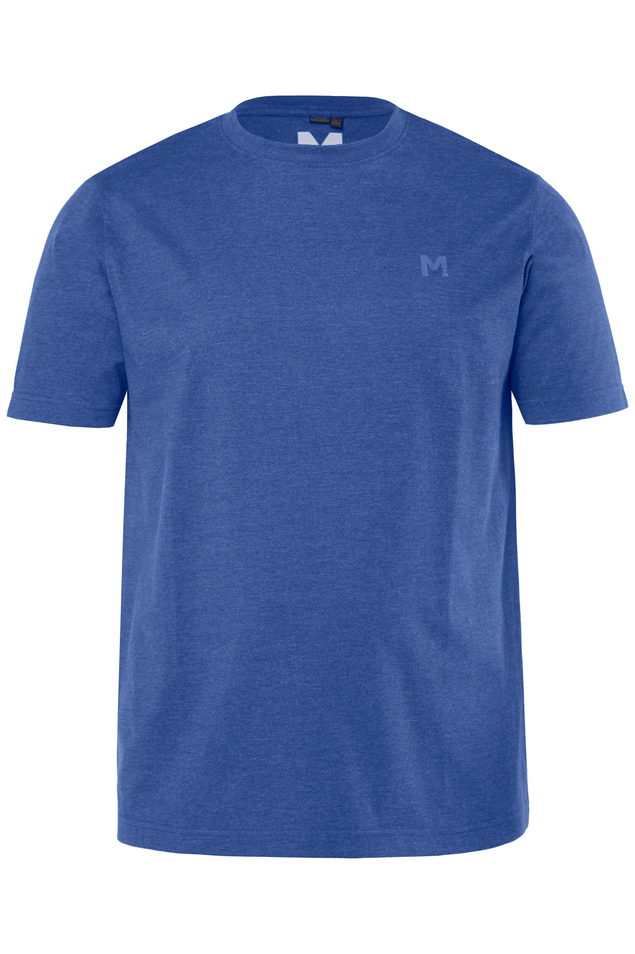 Men Plus T-Shirt in Blau: Vorderseite