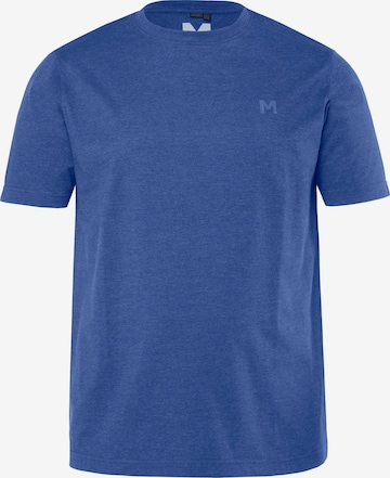 Men Plus T-Shirt in Blau: Vorderseite