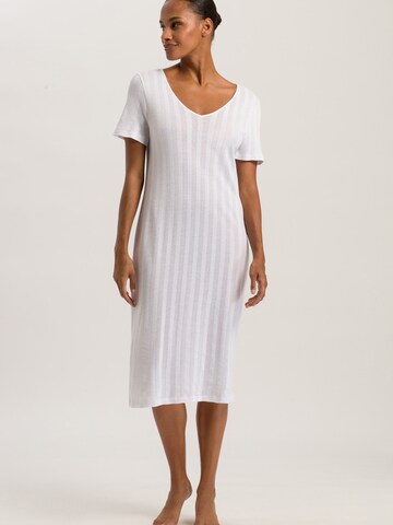 Hanro Nightgown ' Simone ' in White: front