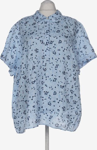 Lands‘ End Bluse 8XL in Blau: predná strana