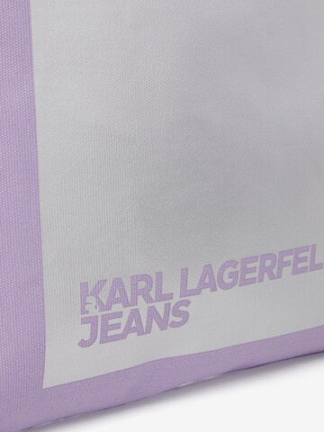 KARL LAGERFELD JEANS Ostoskassi värissä lila