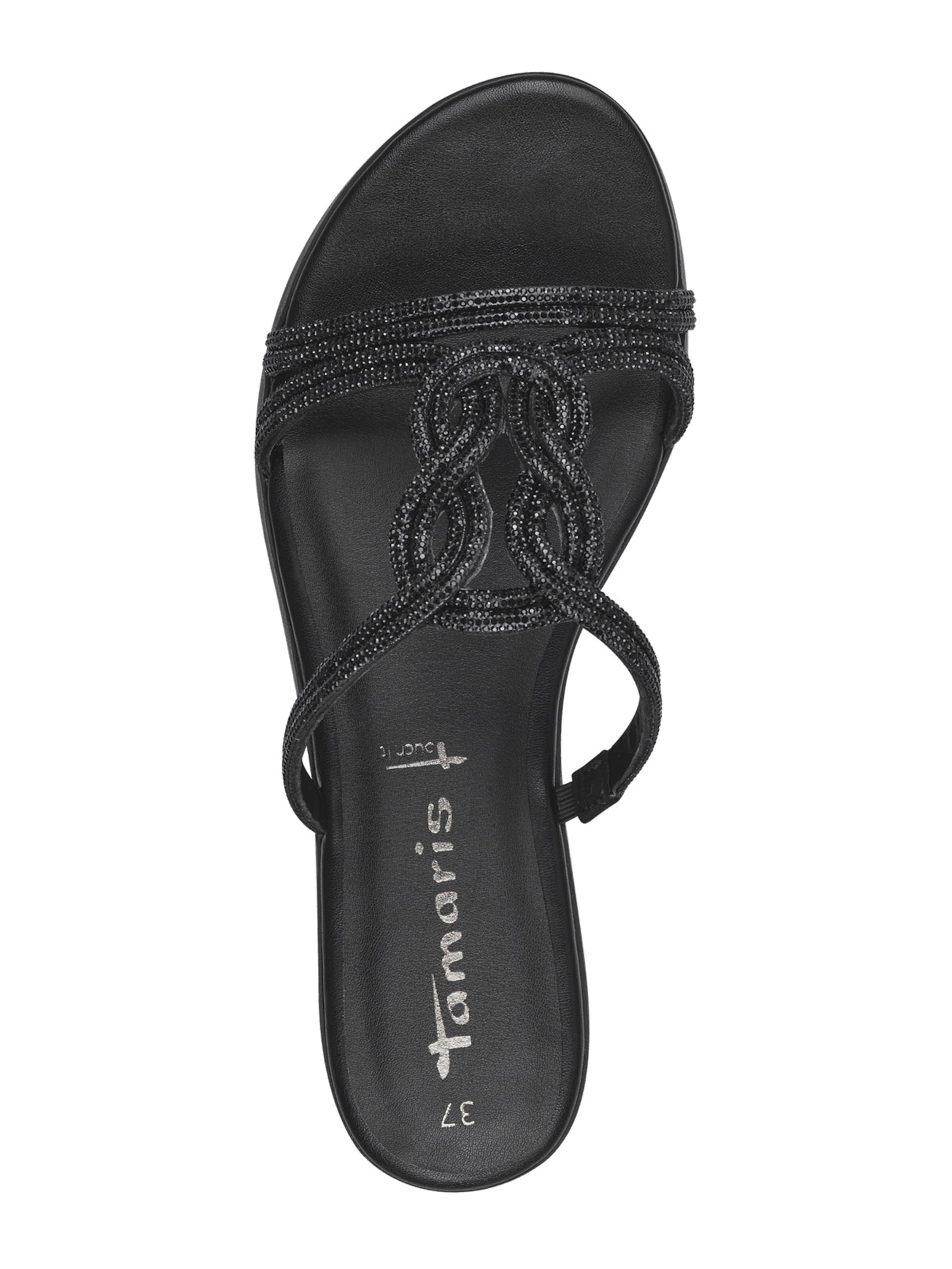 Tamaris Mules in Black