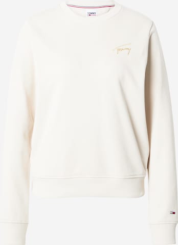 Tommy Jeans Sweatshirt in Beige: predná strana