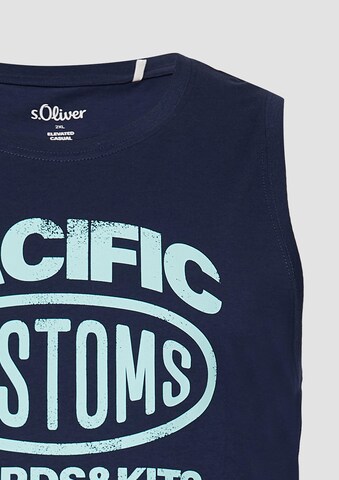 T-Shirt s.Oliver en bleu
