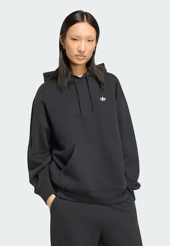 ADIDAS ORIGINALS - Sudadera 'Essentials' en negro: frente