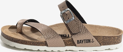 Bayton Pantofle 'Triade' - bronzová / černá / stříbrná, Produkt