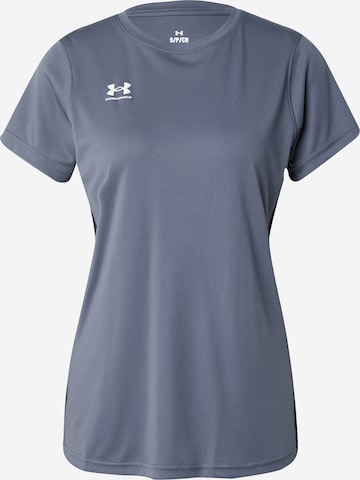 UNDER ARMOUR Funktionsbluse i grå: forside