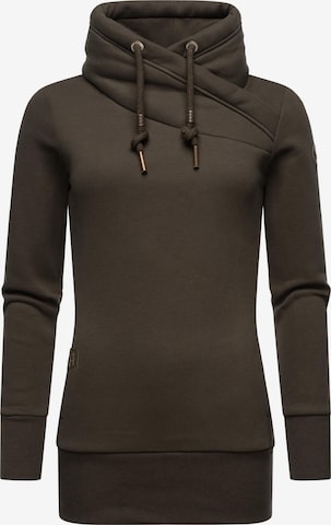 Ragwear Sweatshirt 'Neska' in Brown: front