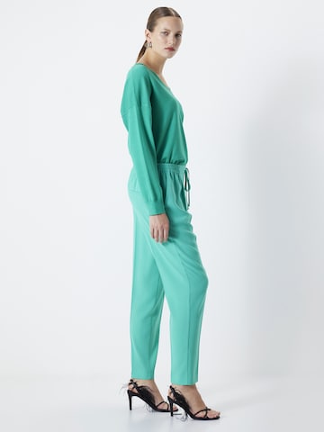 Ipekyol Tapered Pleated Pants in Green