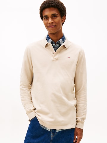 T-Shirt Tommy Jeans en beige : devant