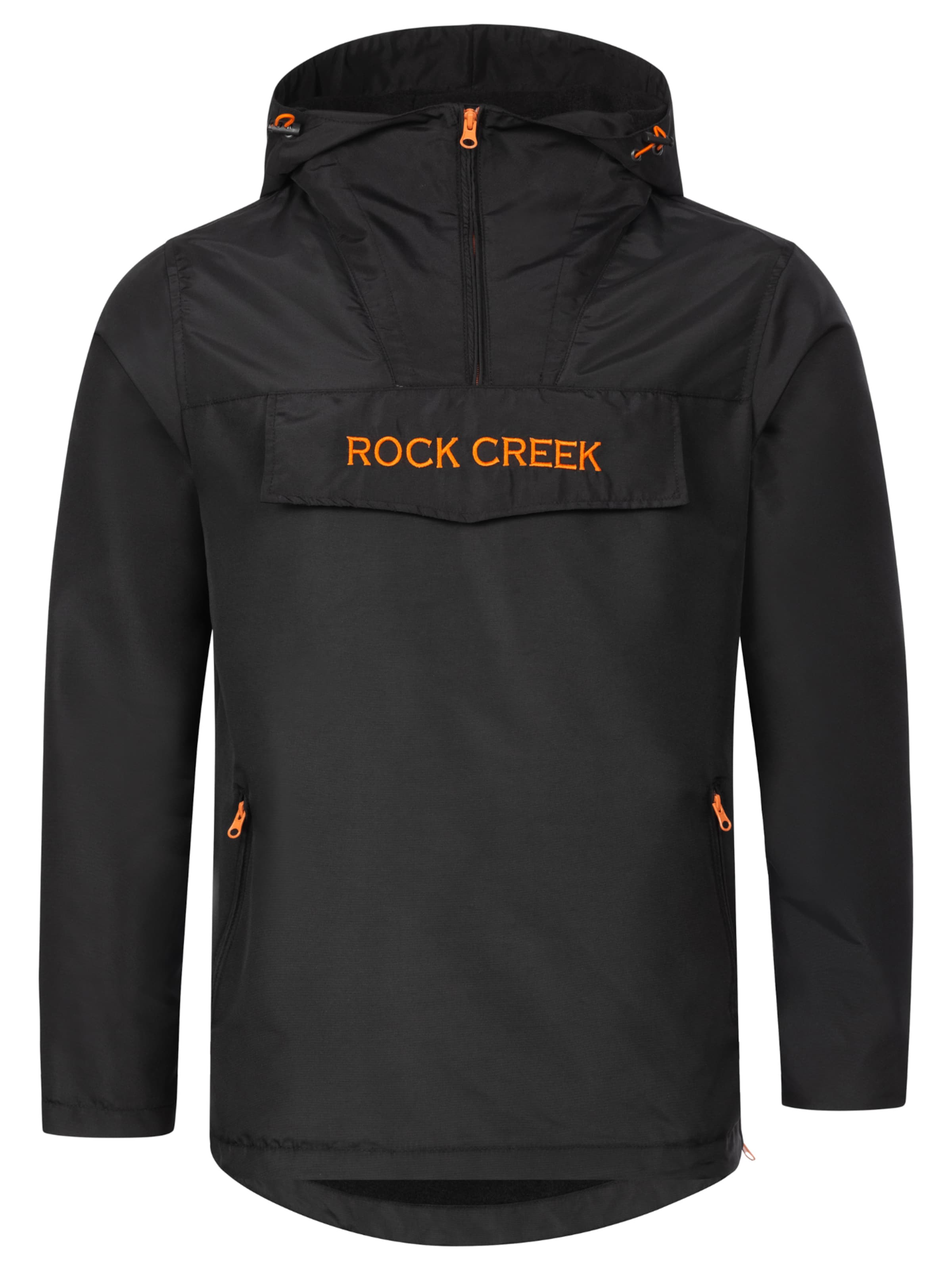 Rock Creek Jacke in Schwarz: Vorderseite
