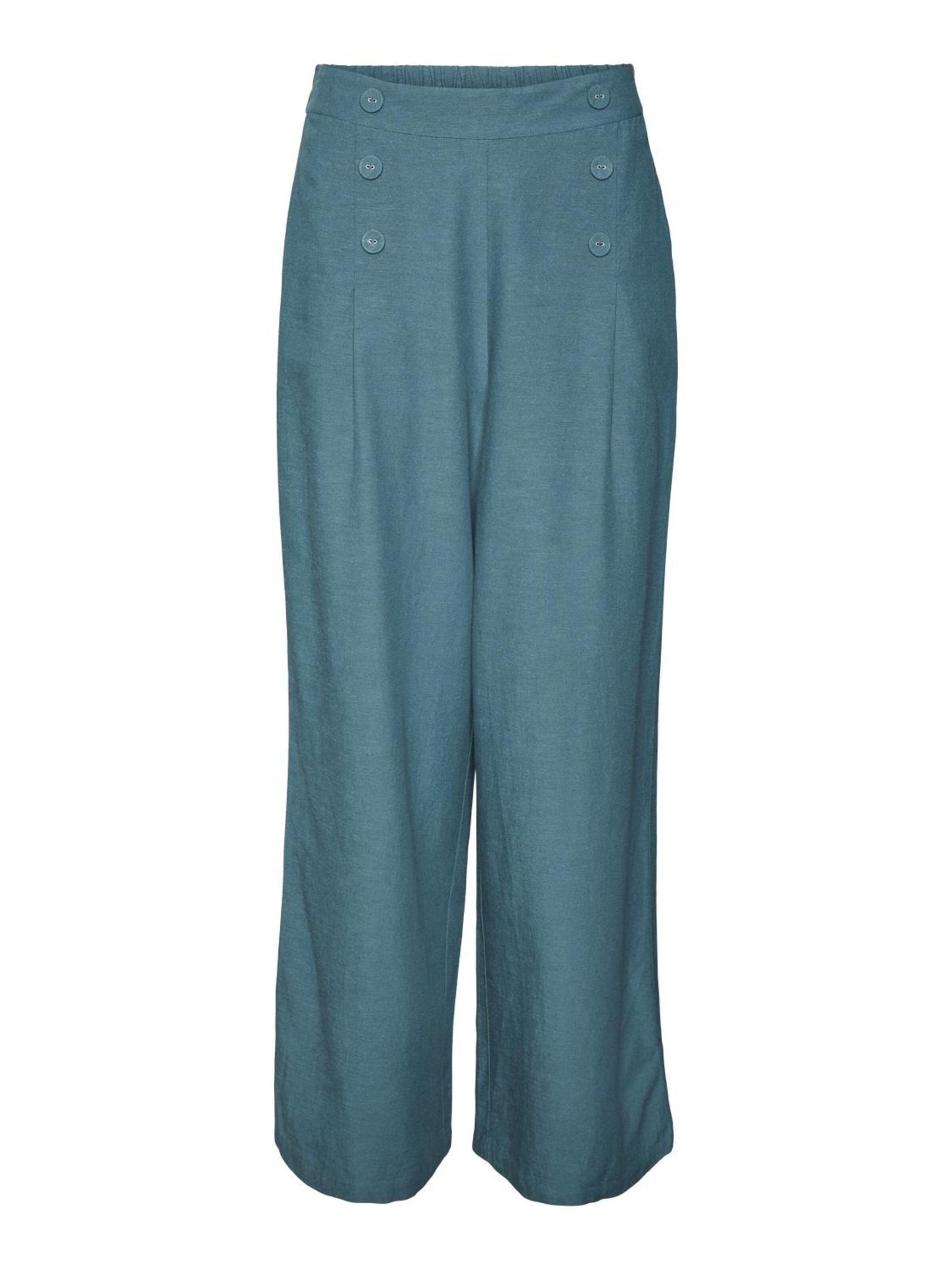 VERO MODA Broek 'GISELLE ' in Groen: voorkant