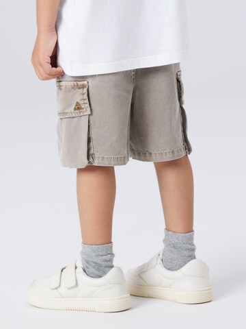 Regular Jeans 'NMMBEN B CARGO MK SHORTS 7805-PO NO' de la NAME IT pe gri