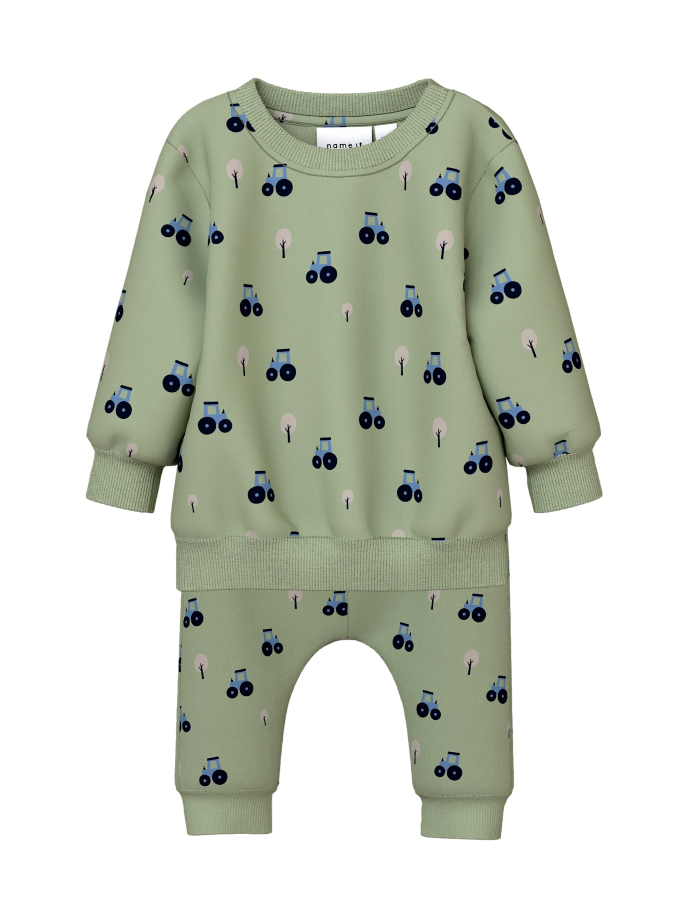 NAME IT Pyjama 'Vimmer' in Grün