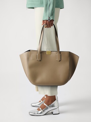 Karl Lagerfeld Shopper 'FOREVER EAST WEST' i beige: forside