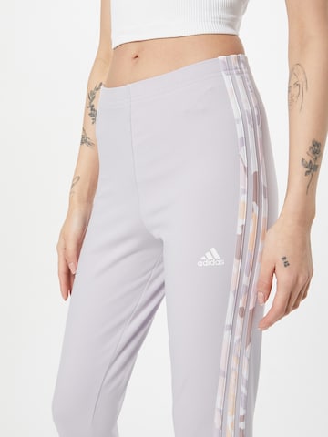 ADIDAS SPORTSWEAR Skinny Workout Pants 'Essentials 3-Stripes High-Waisted ' in Mixed colors
