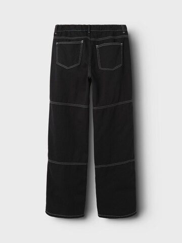 NAME IT Loosefit Jeans i sort