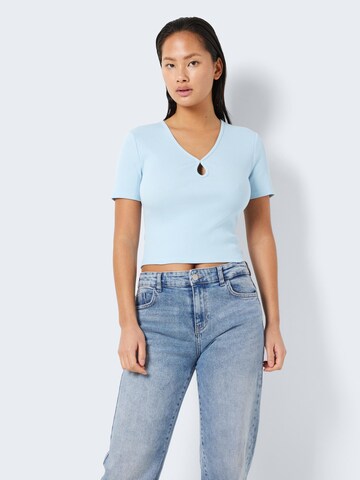 Noisy may Shirt 'Maya' in Blauw: voorkant