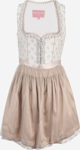 Krüger Madl Dirndl in Beige: predná strana