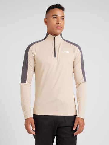 THE NORTH FACE Functioneel shirt in Beige: voorkant