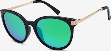 styleBREAKER Sonnenbrille 'Cat-Eye Sonnenbrille' in Blau: Vorderseite