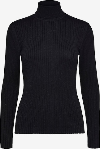 Pull-over SELECTED FEMME en noir : devant