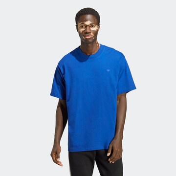 Tricou 'Adicolor Contempo' de la ADIDAS ORIGINALS pe albastru: față