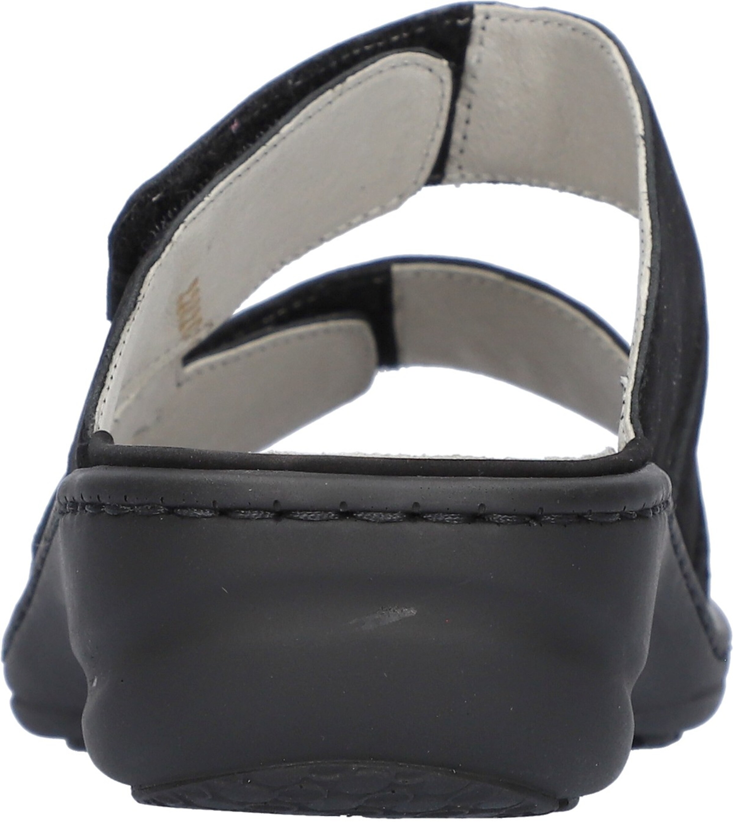 WALDLÄUFER Pantolette in Schwarz