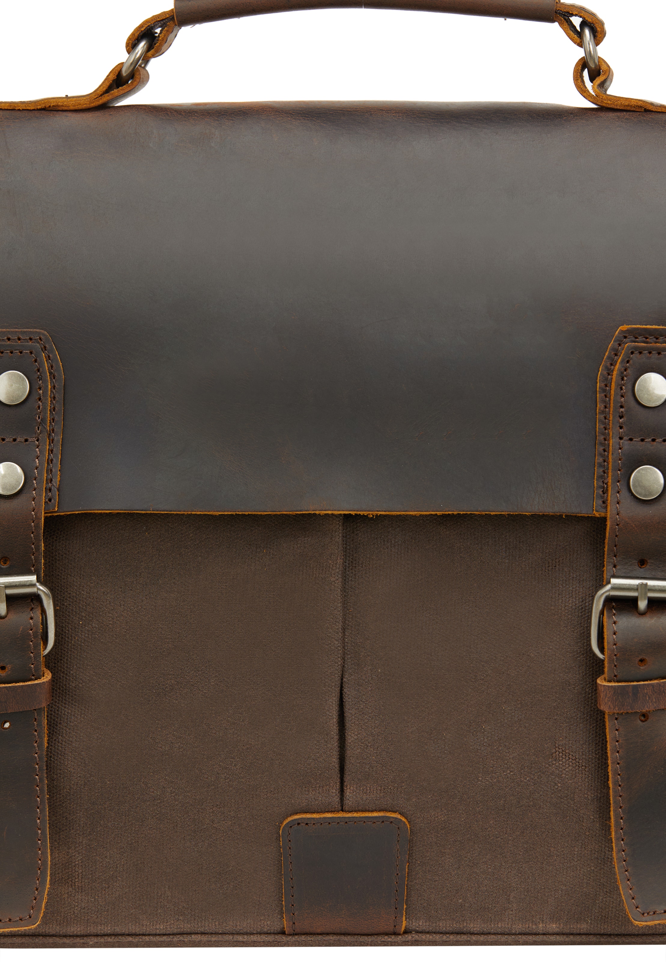 DreiMaster Vintage - Messenger em castanho