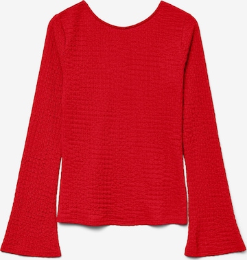 VERO MODA Shirt 'VMCille' in Red: front