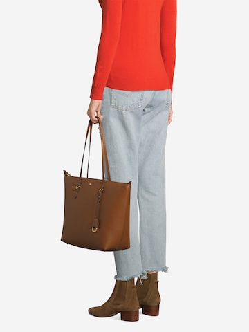 Shopper 'GRAIN KEATON' di Lauren Ralph Lauren in marrone