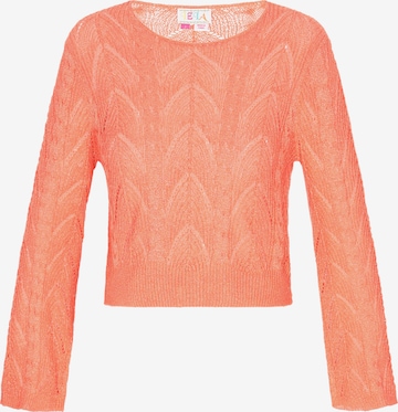 IZIA Svetr – oranžová: přední strana