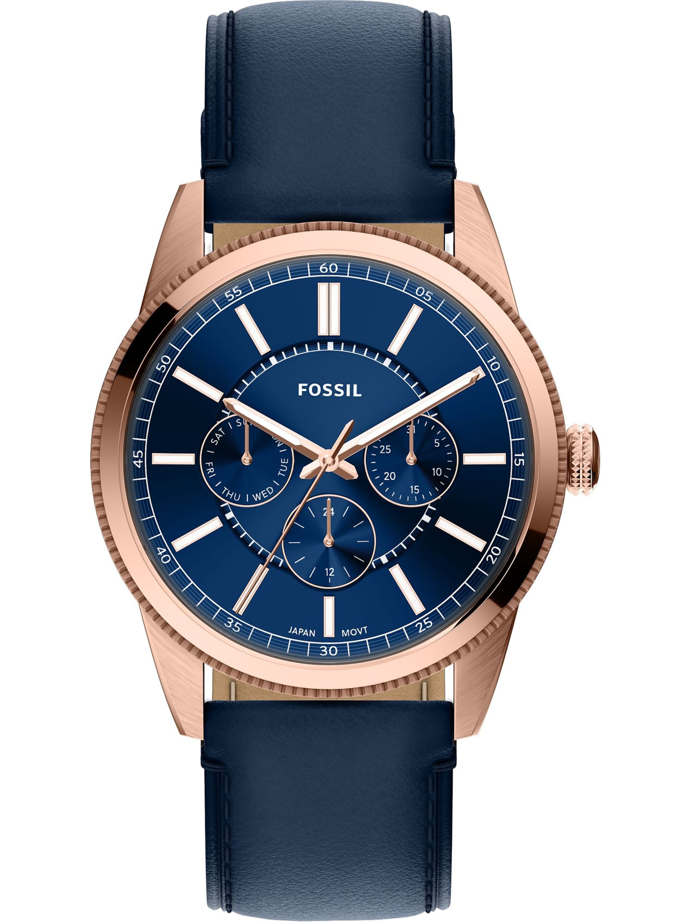 FOSSIL Analog Watch in Blue: front