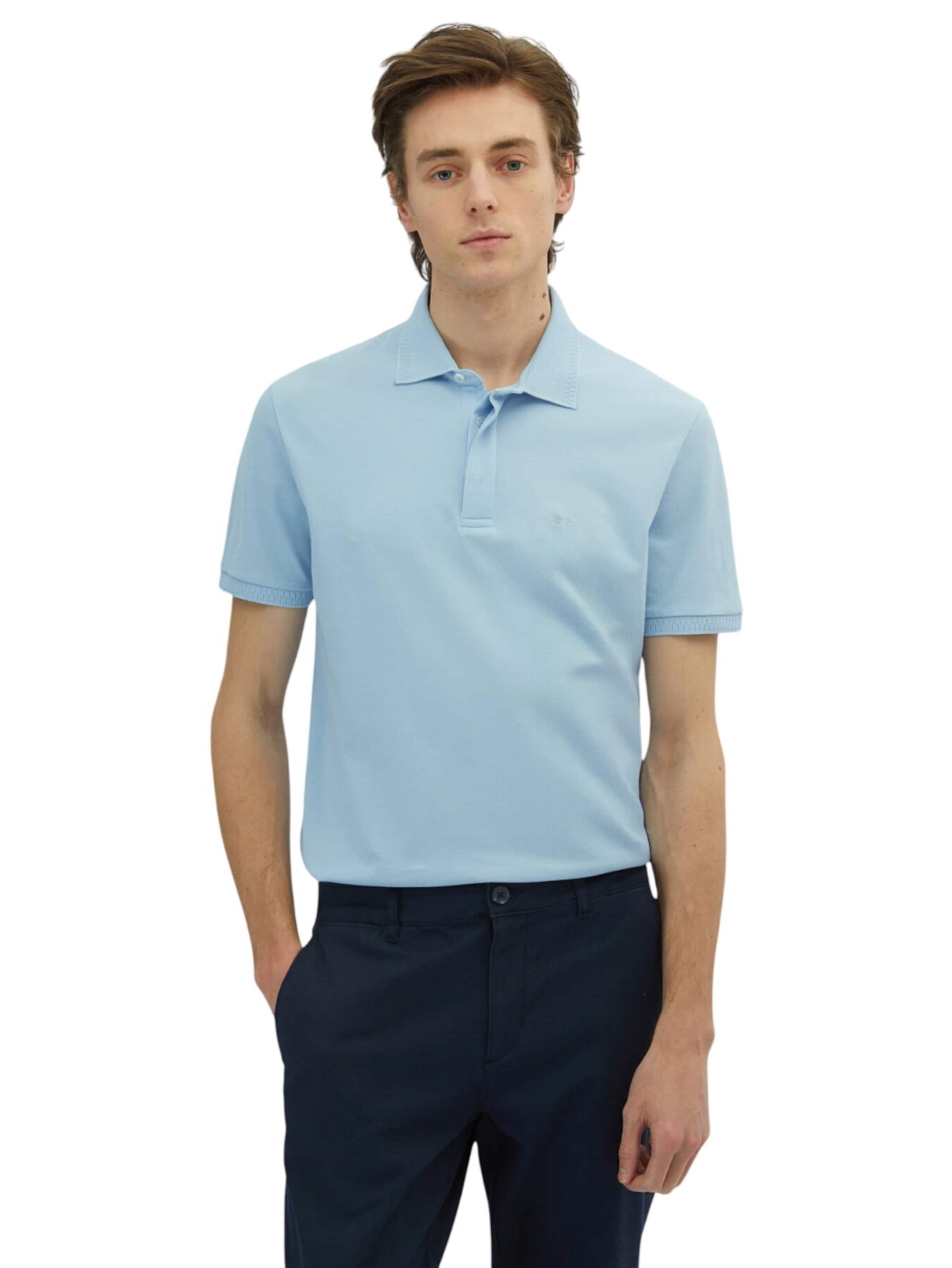 KİP Poloshirt in Blau: Vorderseite