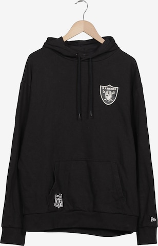 NEW ERA Kapuzenpullover XL in Schwarz: Vorderseite