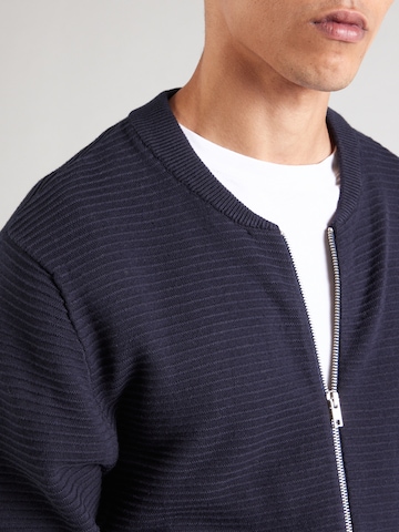 JACK & JONES Вязаная кофта 'JJOTTO' в Синий